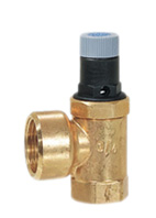 Diaphragm safety valve for closed water heaters, SM152