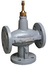 Three-way control valve PN6, flanged connections DN15-150, V5329C/V5015A