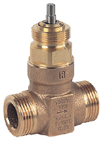 Compact 2-way control valve PN25, pressure balanced, DN15/32,V5825B